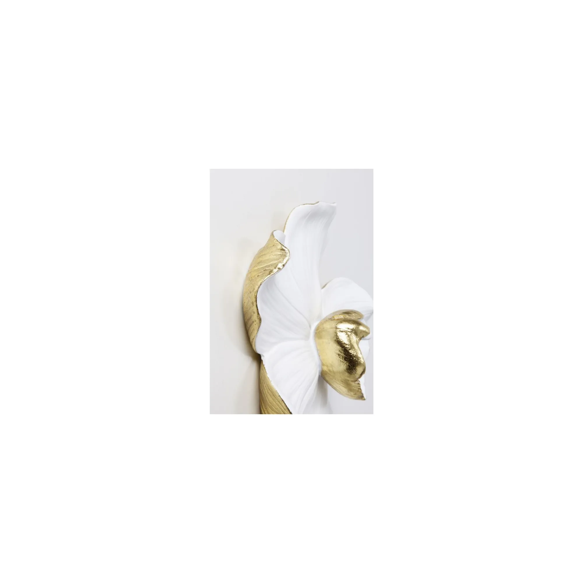KARE Design Déco Murale Orchidée Blanche 54cm ^ Déco Murale