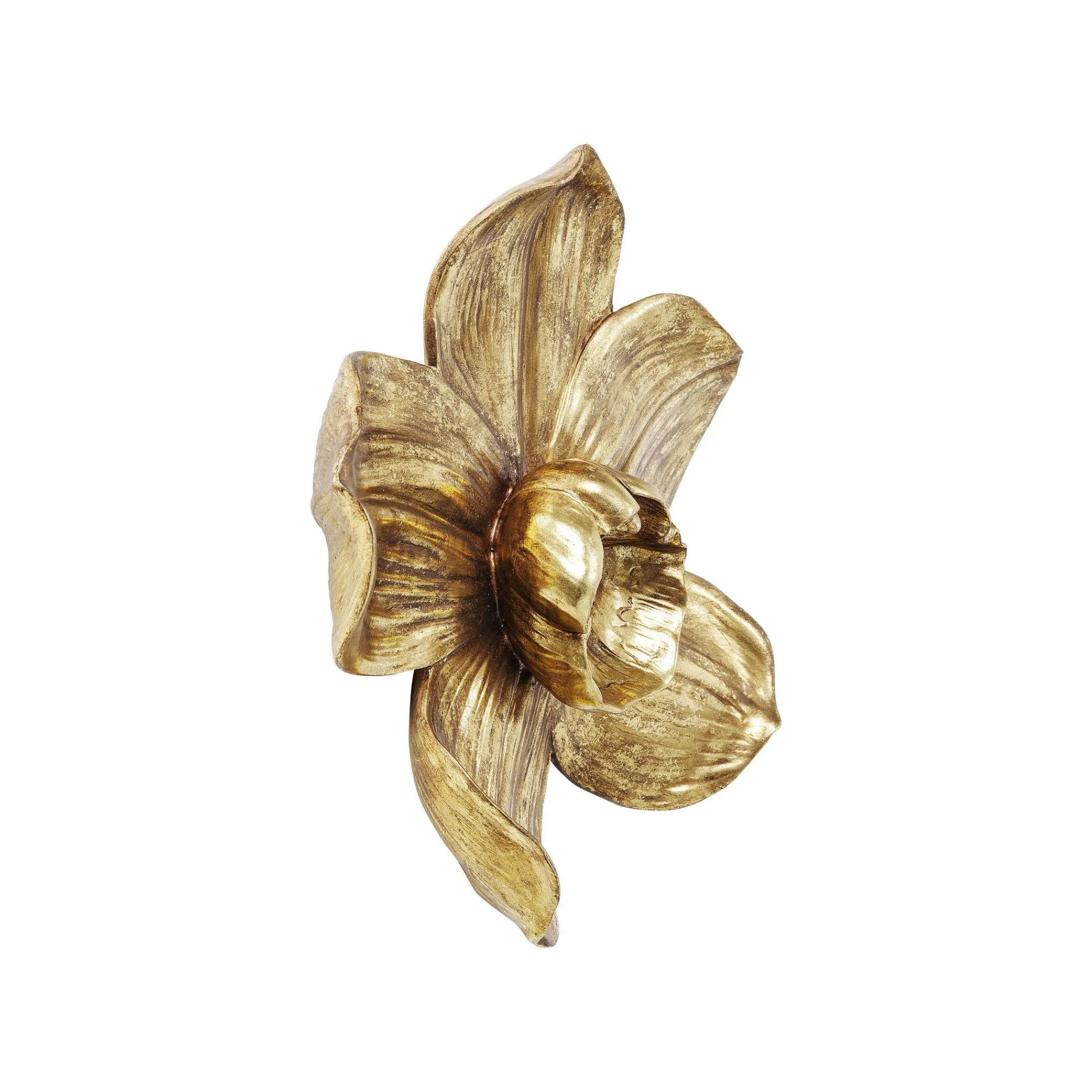 KARE Design Déco Murale Orchidée Dorée 44cm ^ Déco Murale