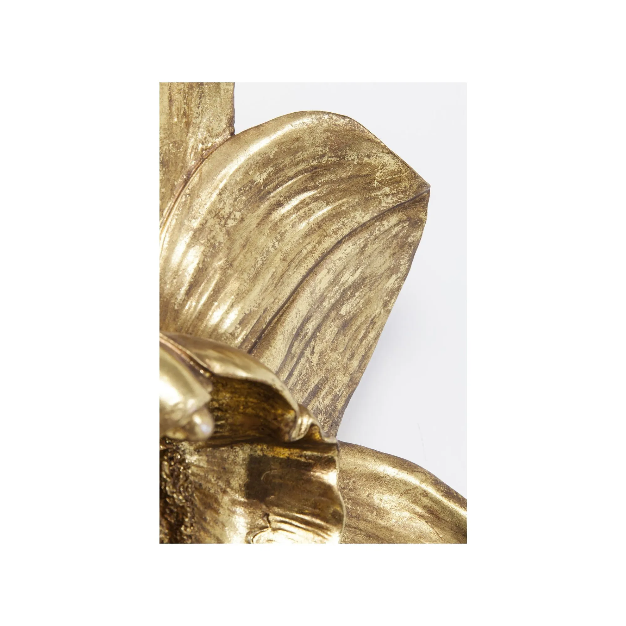 KARE Design Déco Murale Orchidée Dorée 44cm ^ Déco Murale