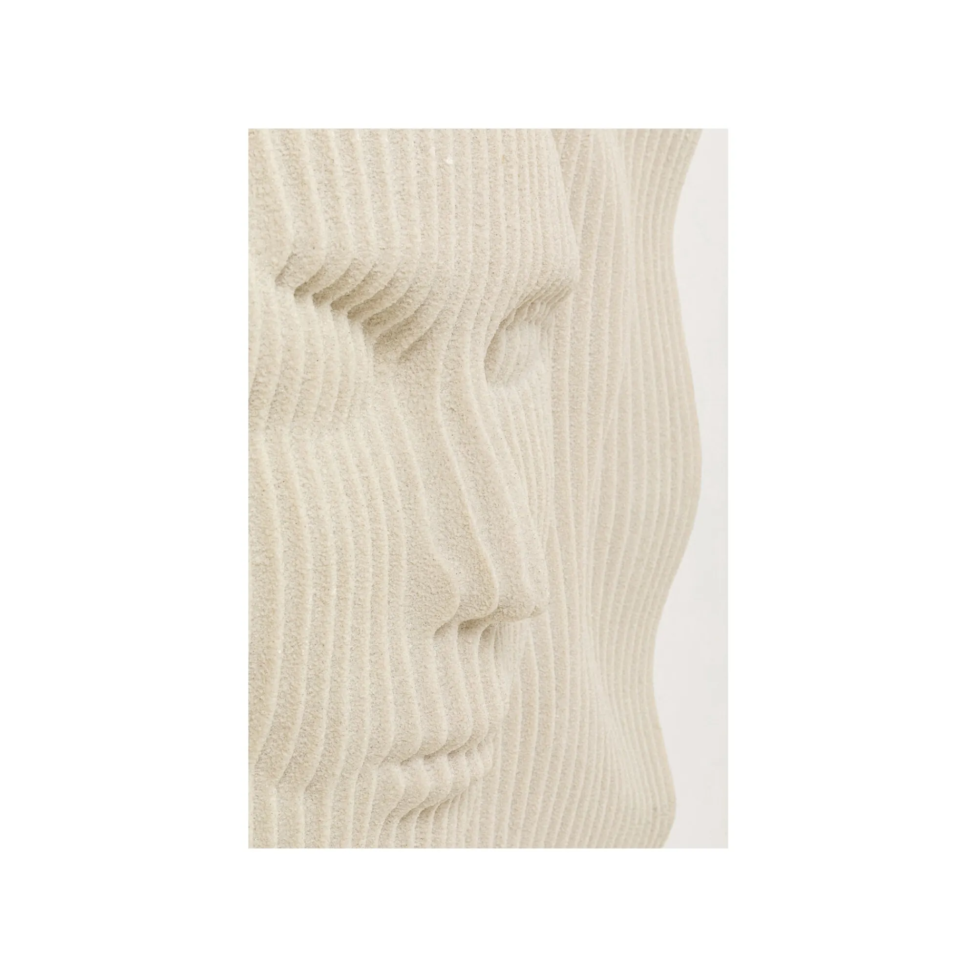 KARE Design Déco Murale Soft Face 3D 60x60cm ^ Déco Murale