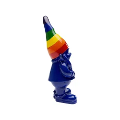 KARE Design Déco Nain Bleu Arc-en-ciel 21cm ^ Déco