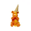 KARE Design Déco Ours Assis Glace Orange ^ Déco