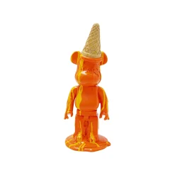 KARE Design Déco Ours Glace Orange ^ Déco