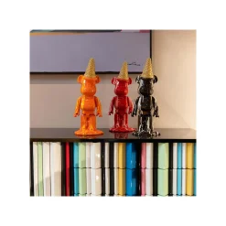 KARE Design Déco Ours Glace Orange ^ Déco