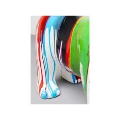 KARE Design Déco Ours Polaire Coulées De Peinture XL ^ Déco