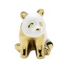 KARE Design Déco Panda Doré Et Blanc 18cm ^ Déco