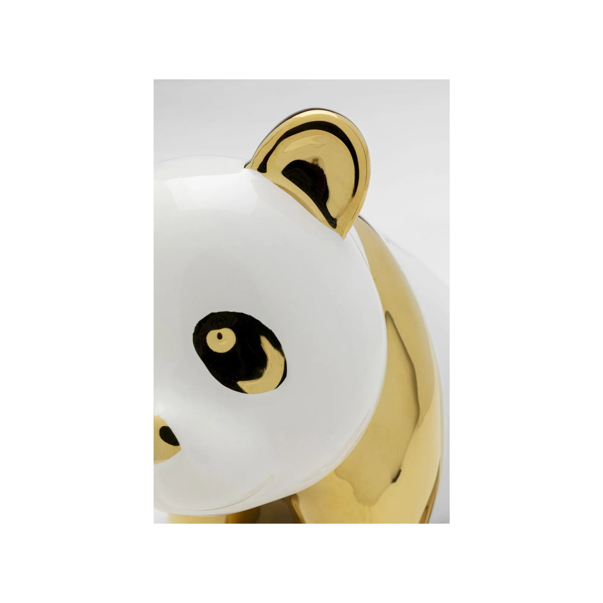 KARE Design Déco Panda Doré Et Blanc 18cm ^ Déco