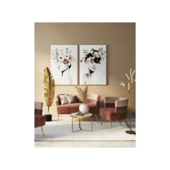 KARE Design Déco Plume Cygne Dorée XL 147cm ^ Déco