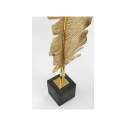 KARE Design Déco Plume Cygne Dorée XL 147cm ^ Déco