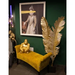 KARE Design Déco Plume Cygne Dorée XL 147cm ^ Déco