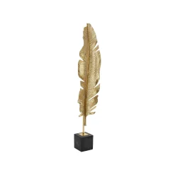KARE Design Déco Plume Cygne Dorée XL 147cm ^ Déco