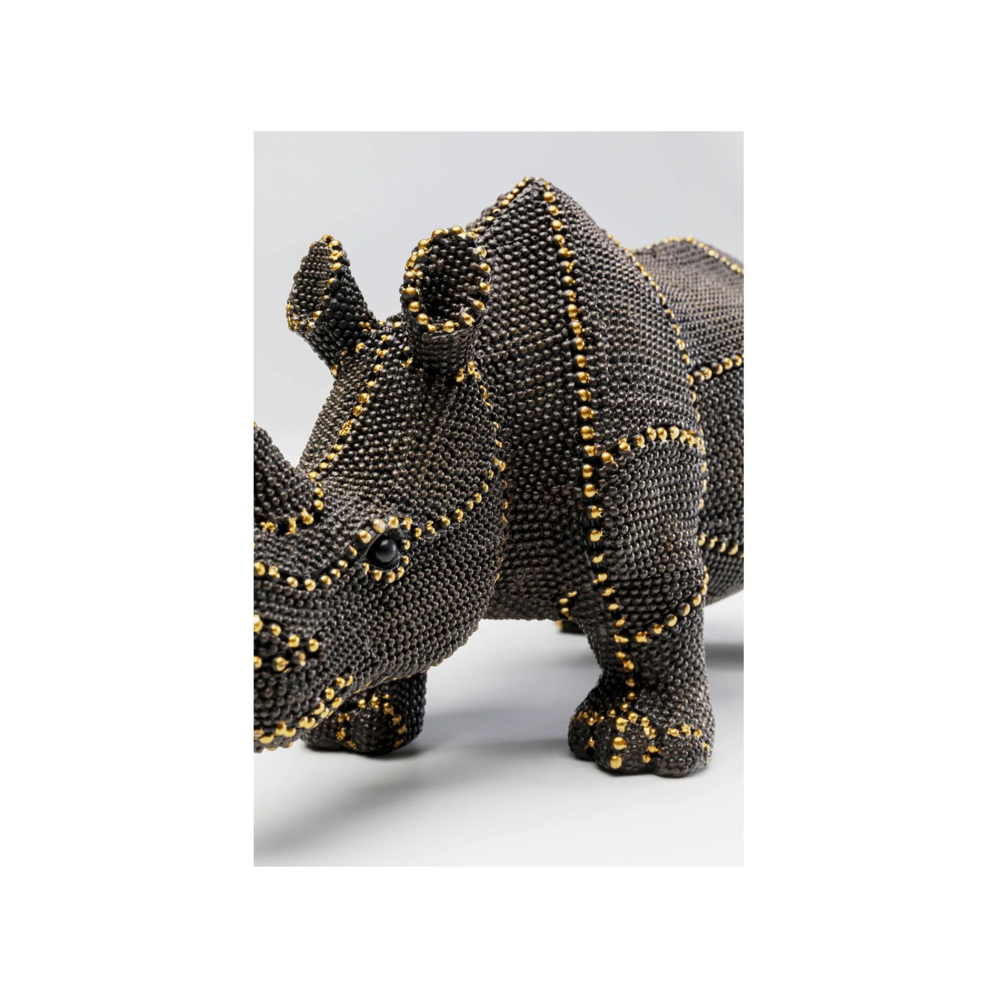 KARE Design Déco Rhino Perles 26cm ^ Déco