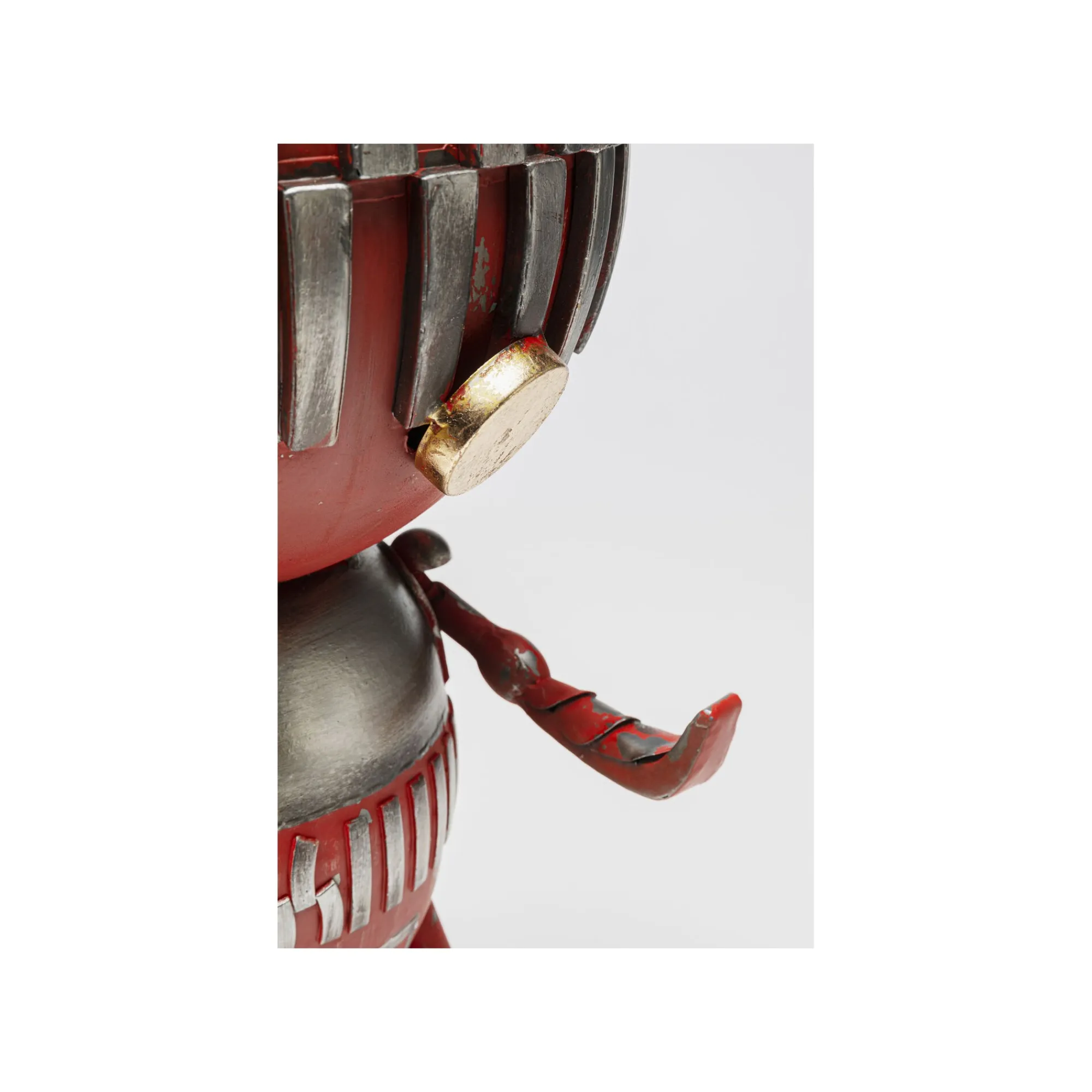 KARE Design Déco Robot Karl Rouge 59cm ^ Déco