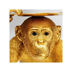 KARE Design Déco Singe Chimpanzé Majordome Doré ^ Déco