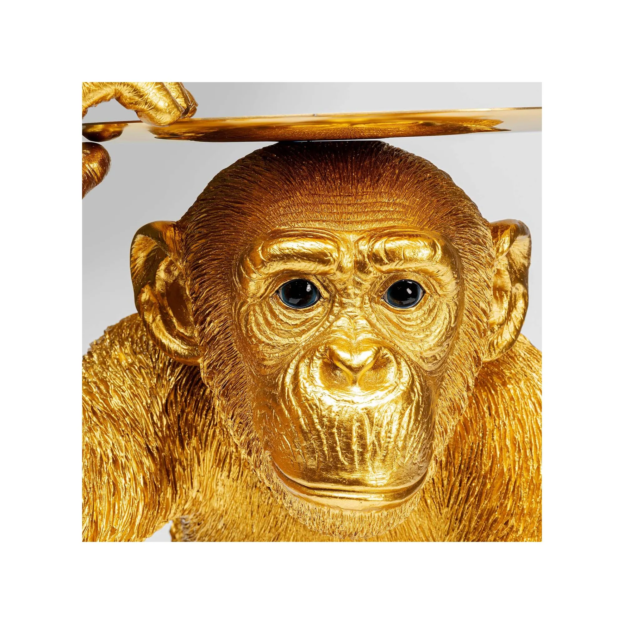 KARE Design Déco Singe Chimpanzé Majordome Doré ^ Déco