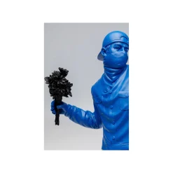KARE Design Déco Street Art Bleue Bouquet Noir ^ Déco
