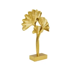 KARE Design Déco Trio Feuilles De Ginkgo Dorées ^ Déco