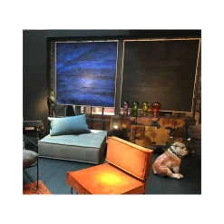 KARE Design Déco Tête Transparente Jaune ^ Déco