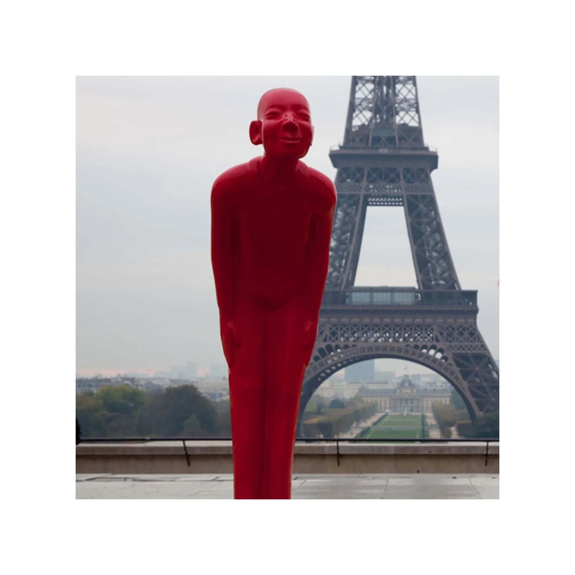 KARE Design Déco Welcome Guest XL Rouge ^ Déco