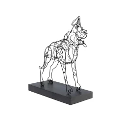 KARE Design Déco Wire Chien ^ Déco
