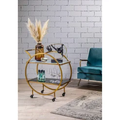 KARE Design Desserte Loft Laiton ^ Table D'Appoint & De Chevet