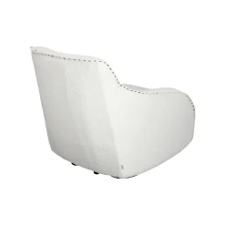KARE Design Fauteuil à Bascule Swing Ritmo Boucle Crème ^ Fauteuil