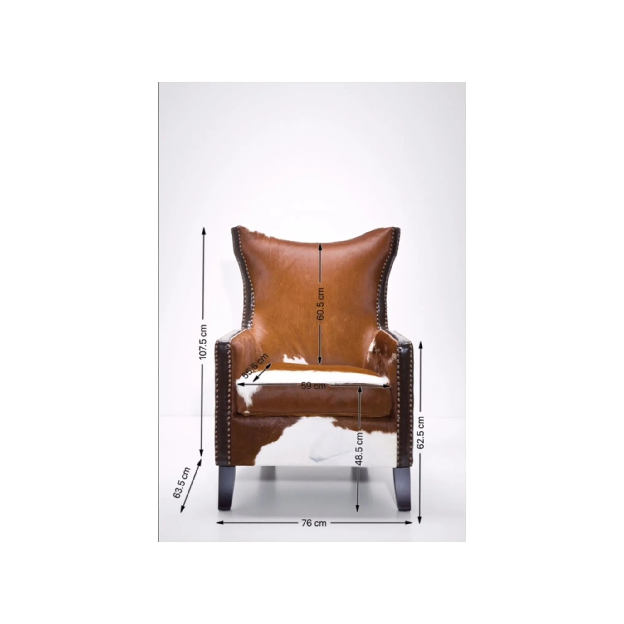 KARE Design Fauteuil à Oreilles Denver ^ Fauteuil