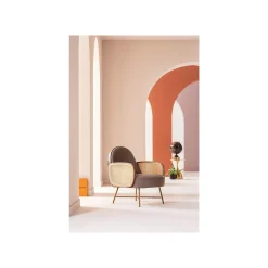 KARE Design Fauteuil Bahia Gris ^ Fauteuil