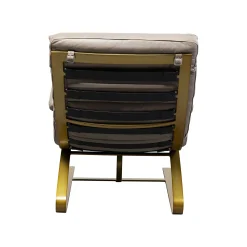 KARE Design Fauteuil Et Repose-pieds Novel ^ Fauteuil