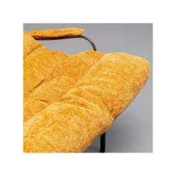 KARE Design Fauteuil Et Repose-pieds Vienna Swing Jaune ^ Fauteuil