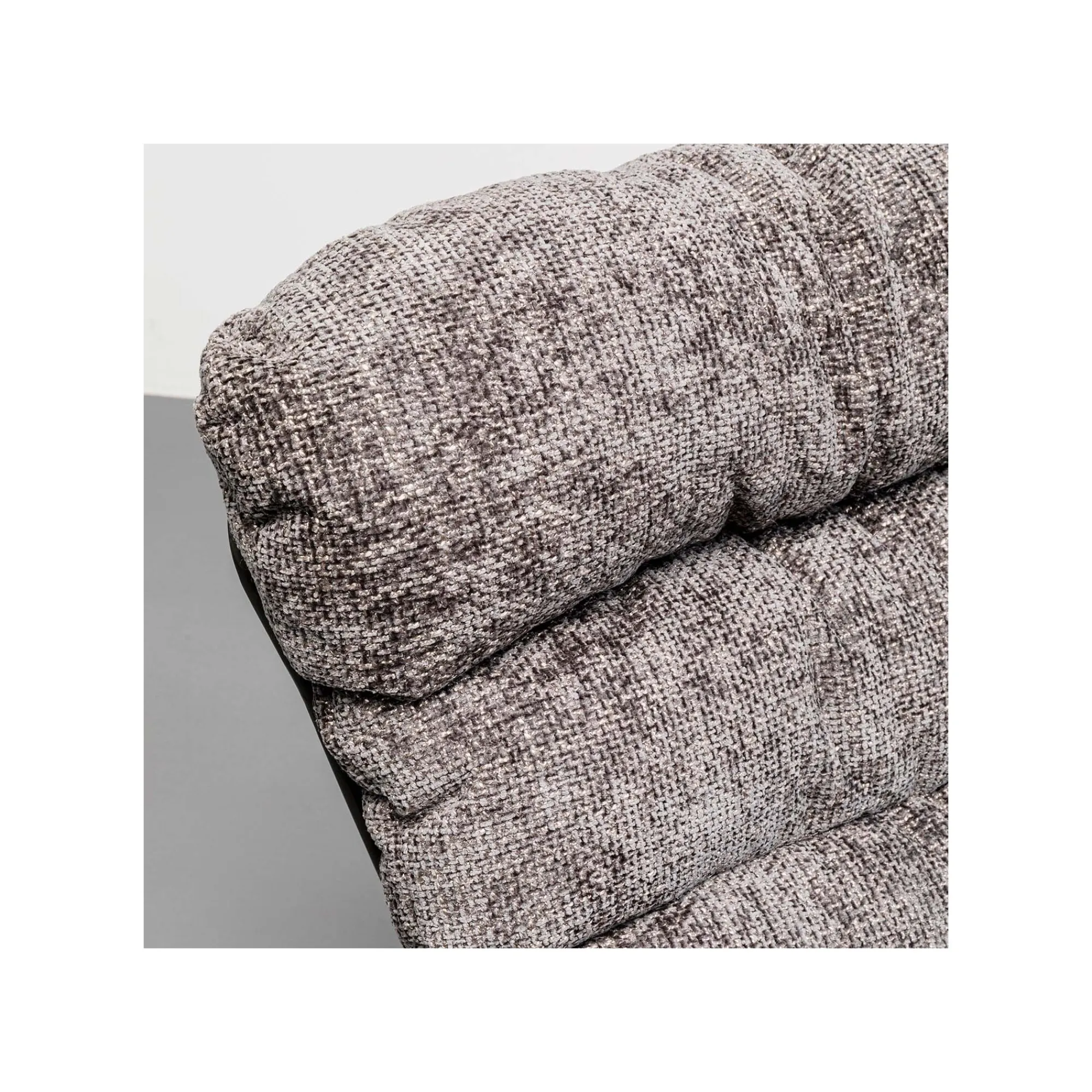 KARE Design Fauteuil Et Repose-pieds Vienna Swing Gris ^ Fauteuil