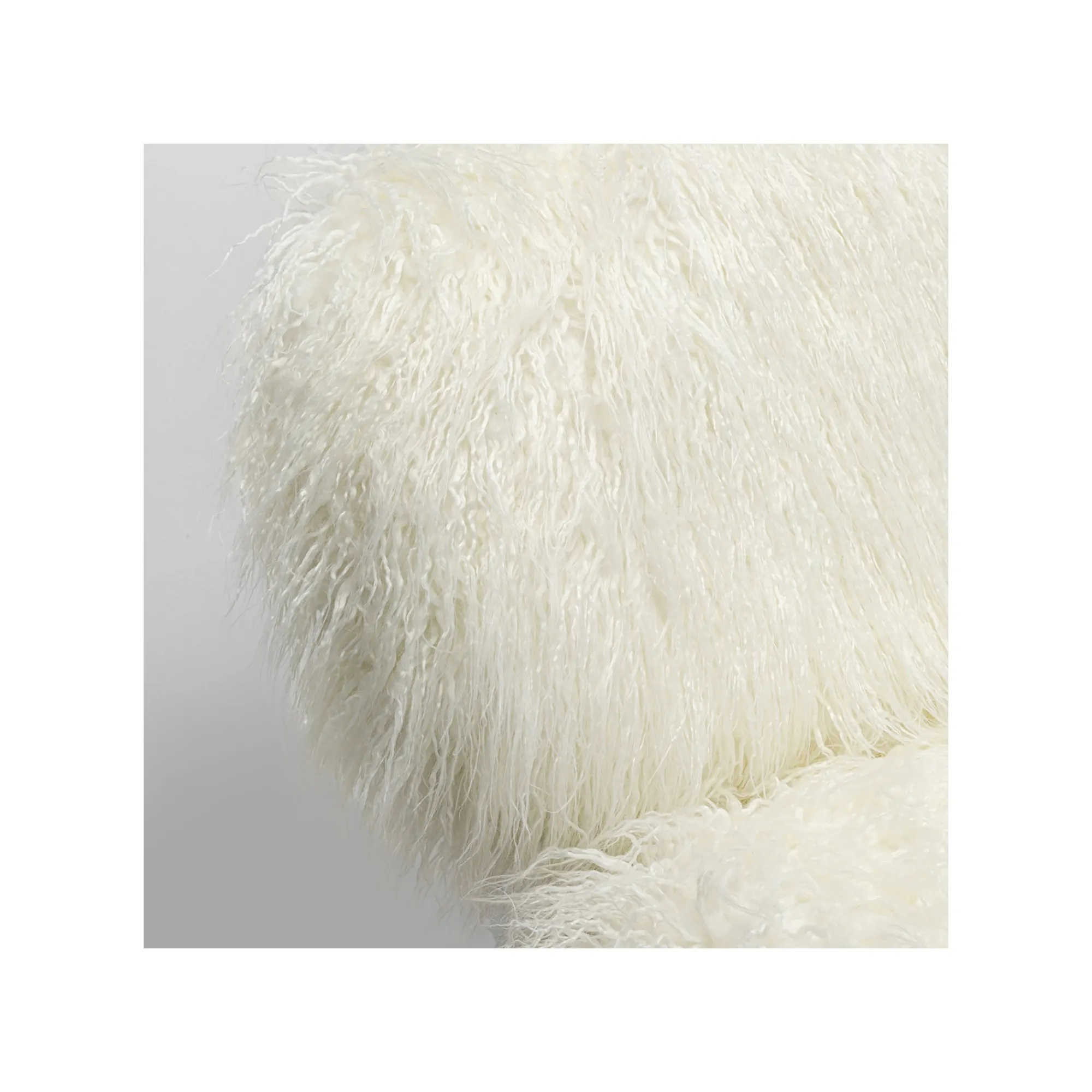 KARE Design Fauteuil Hairy Blanc ^ Fauteuil