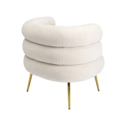 KARE Design Fauteuil Livelli Crème ^ Fauteuil