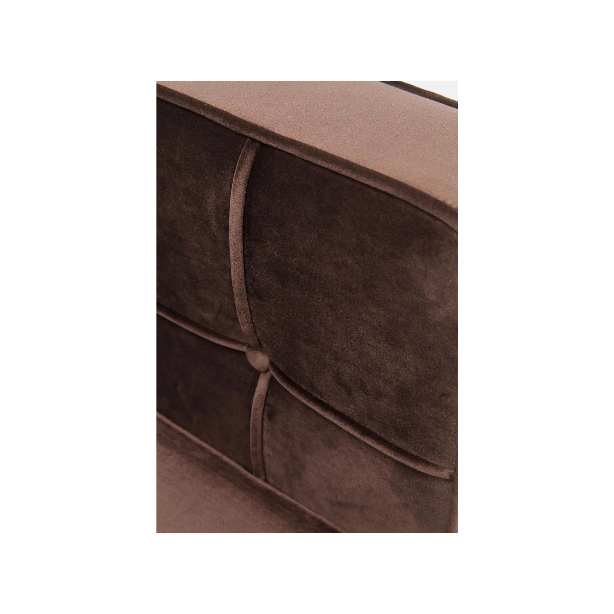 KARE Design Fauteuil Loft Marron Velours ^ Fauteuil