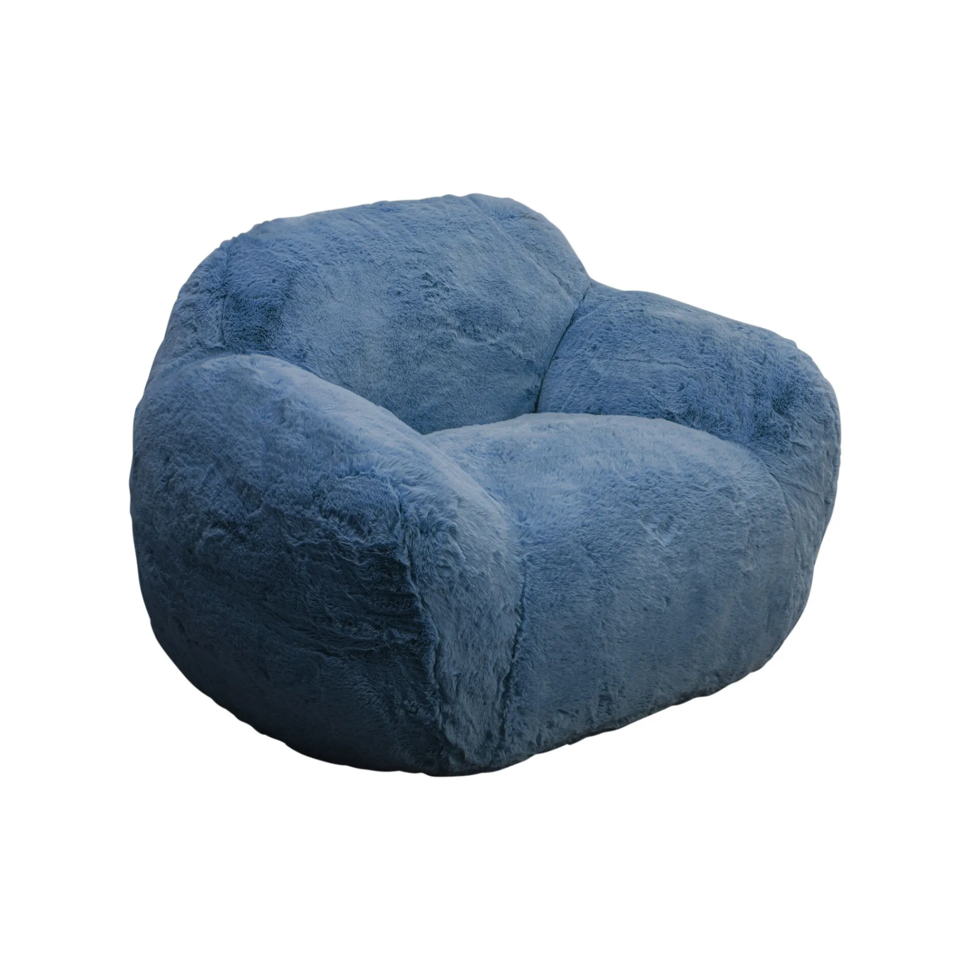 KARE Design Fauteuil Mika 115cm Bleu ^ Fauteuil