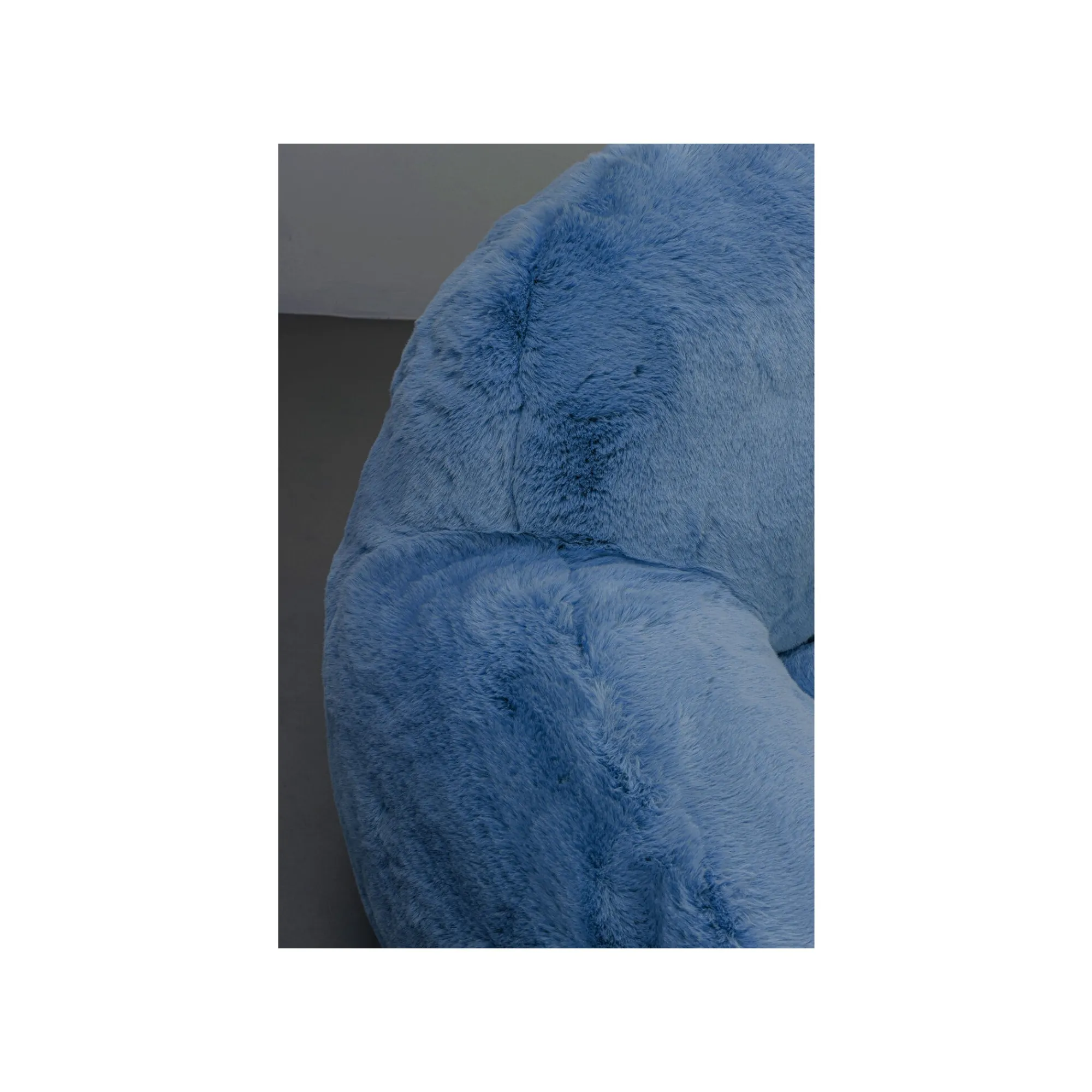 KARE Design Fauteuil Mika 115cm Bleu ^ Fauteuil