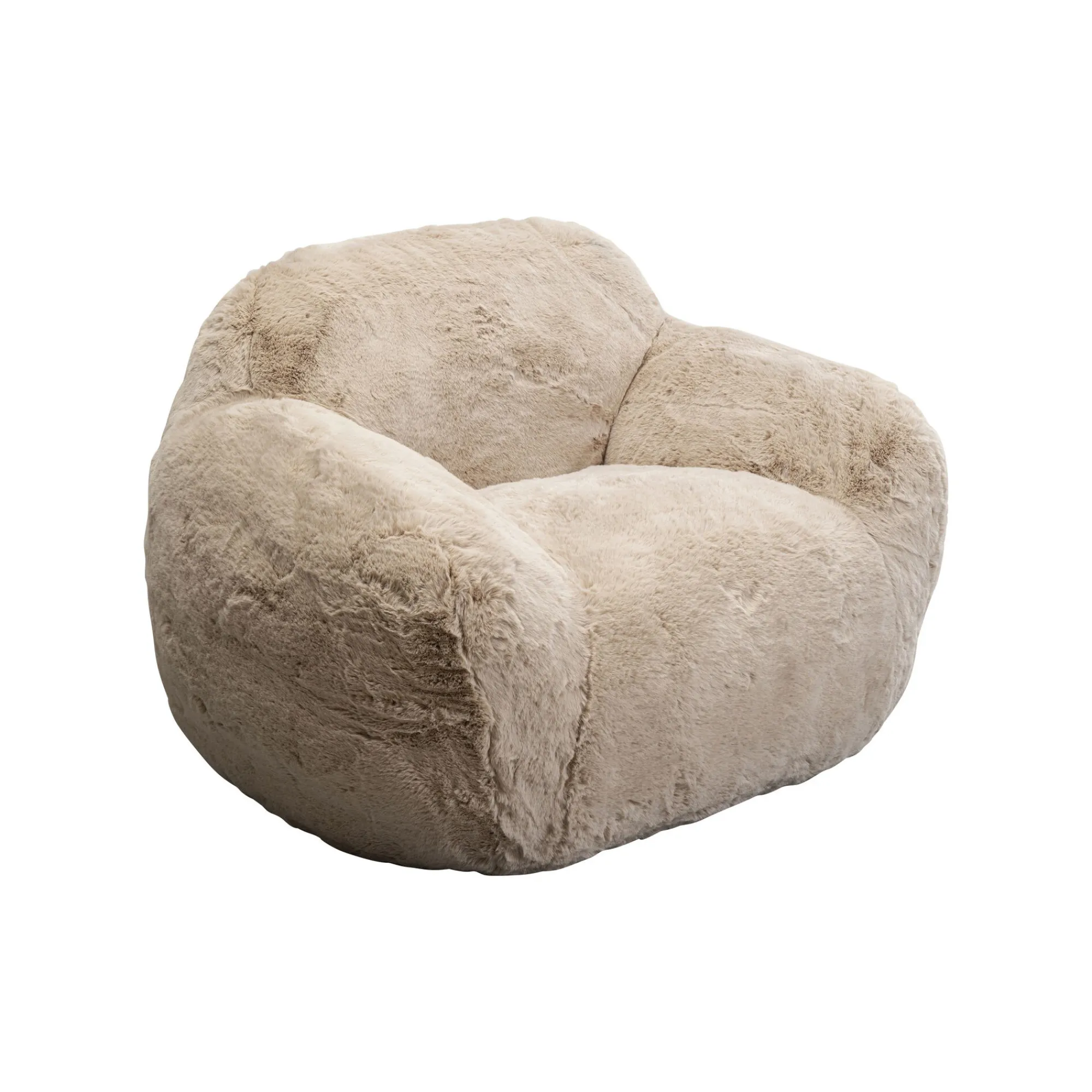 KARE Design Fauteuil Mika 115cm Crème ^ Fauteuil
