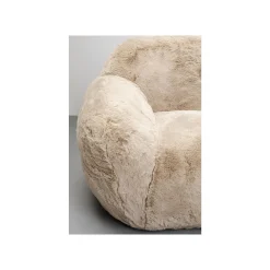KARE Design Fauteuil Mika 115cm Crème ^ Fauteuil