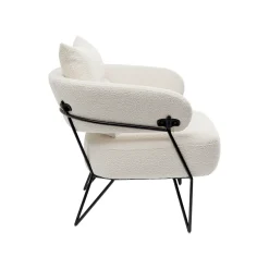 KARE Design Fauteuil Peppo Crème ^ Fauteuil