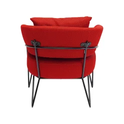 KARE Design Fauteuil Peppo Rouge ^ Fauteuil