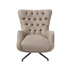 KARE Design Fauteuil Pivotant Bellissima Velours Beige ^ Fauteuil