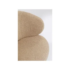 KARE Design Fauteuil Pivotant Carella Taupe ^ Fauteuil