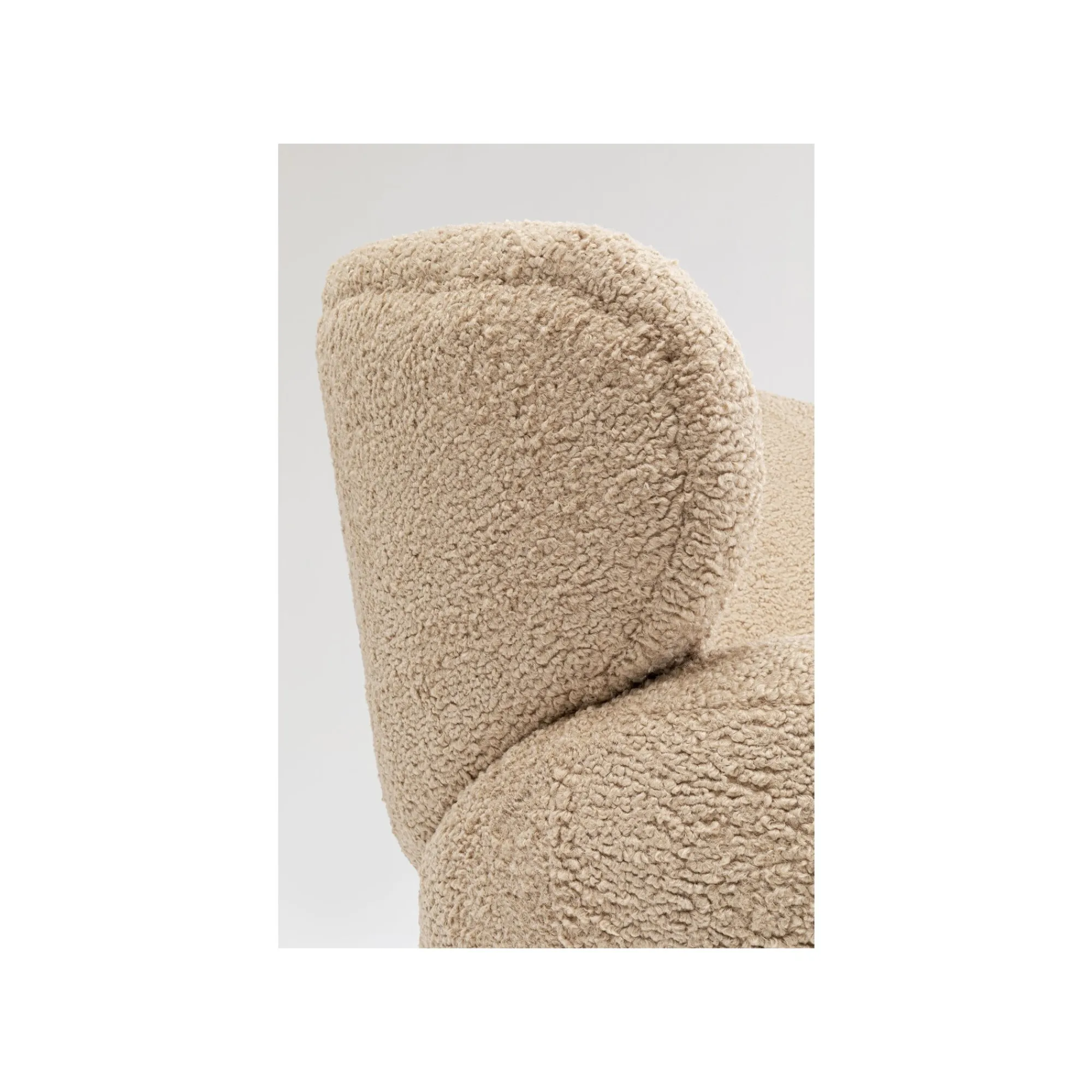 KARE Design Fauteuil Pivotant Carella Taupe ^ Fauteuil