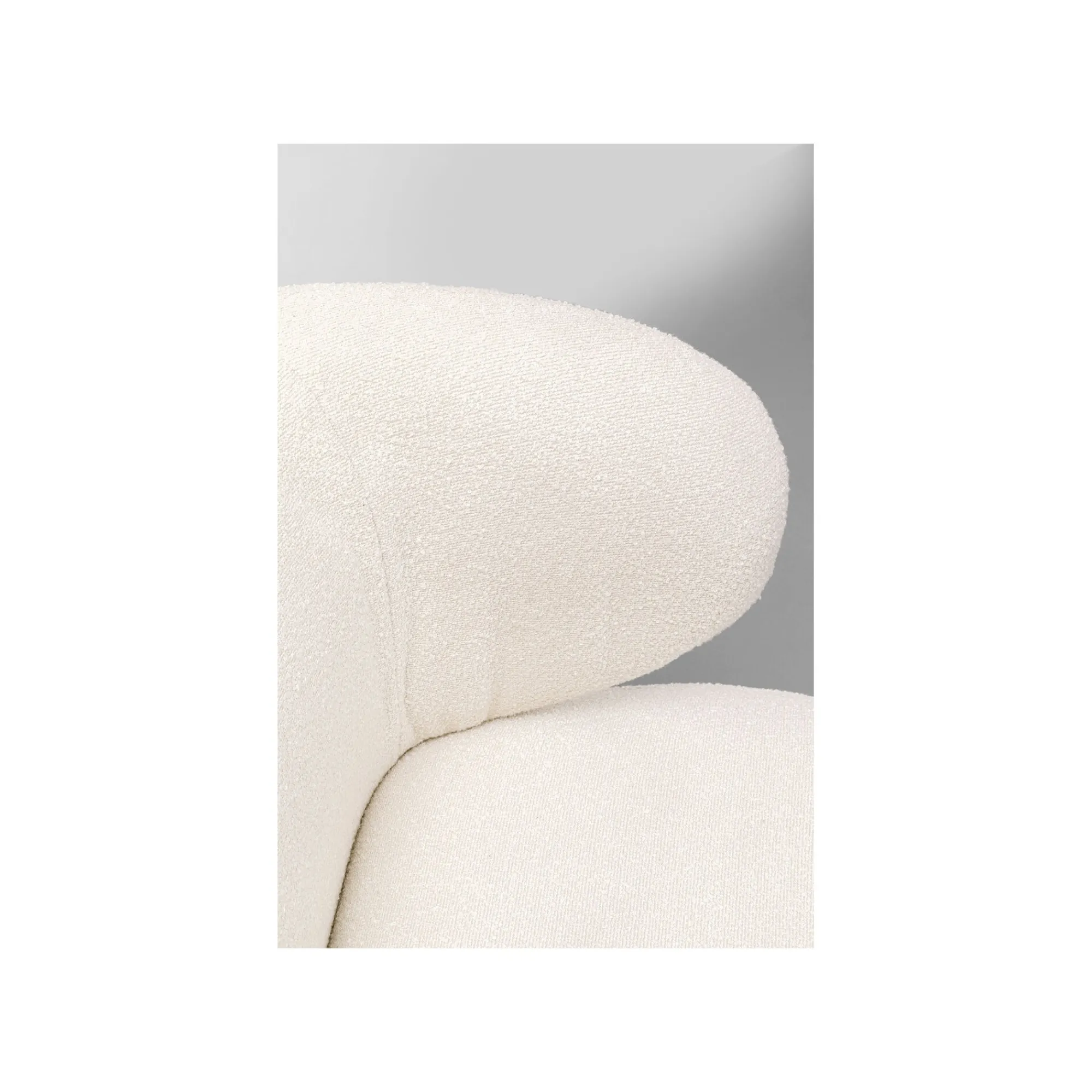 KARE Design Fauteuil Pivotant Elite Crème ^ Fauteuil