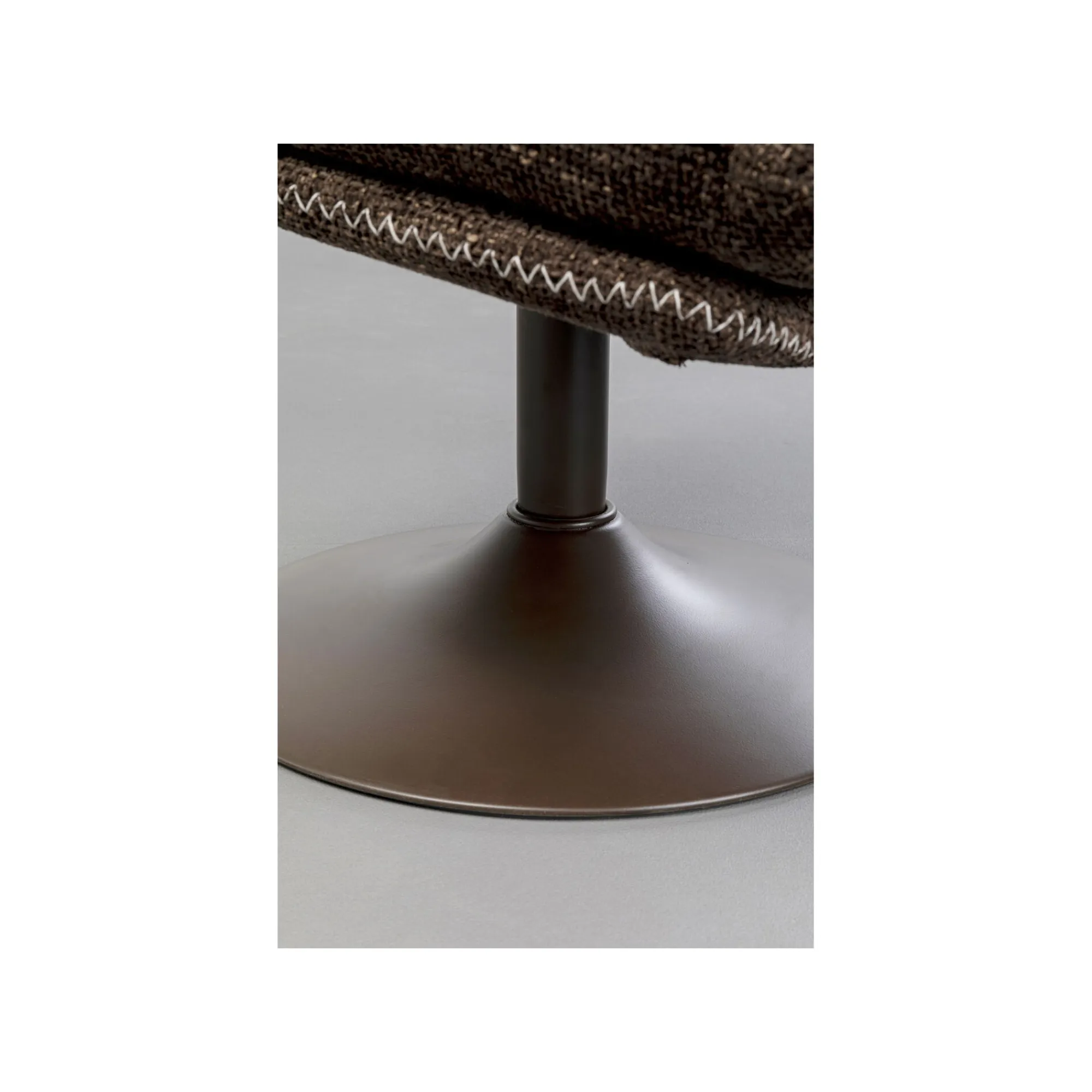 KARE Design Fauteuil Pivotant Et Repose-pieds Montreal Marron ^ Fauteuil