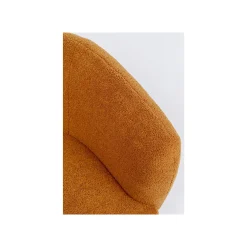 KARE Design Fauteuil Pivotant Fuzzy Marron ^ Fauteuil
