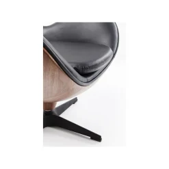 KARE Design Fauteuil Pivotant Lounge Noyer ^ Fauteuil|Chaise De Bureau