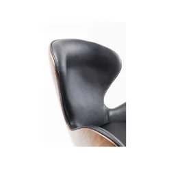 KARE Design Fauteuil Pivotant Lounge Noyer ^ Fauteuil|Chaise De Bureau