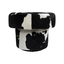 KARE Design Fauteuil Pivotant Maye Noir Et Blanc ^ Fauteuil