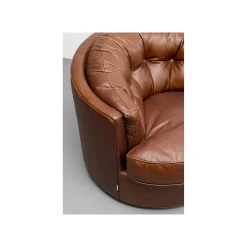 KARE Design Fauteuil Pivotant Music Hall Marron ^ Fauteuil
